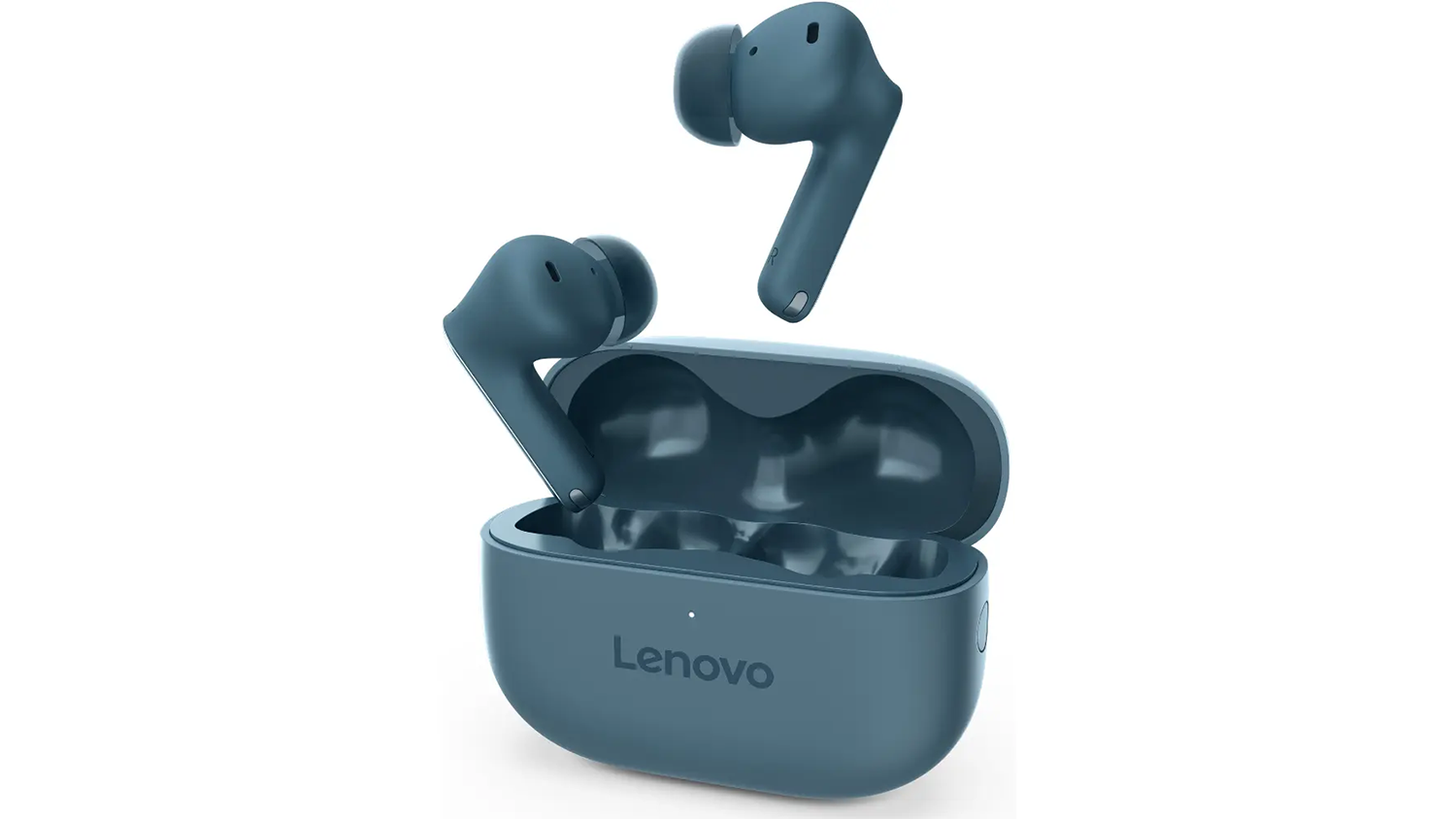 Bezdr&ocirc;tov&eacute; sl&uacute;chadl&aacute; Lenovo TWS YOGA PC Edition, Tidal Teal s vybrat&yacute;mi nadstavcami