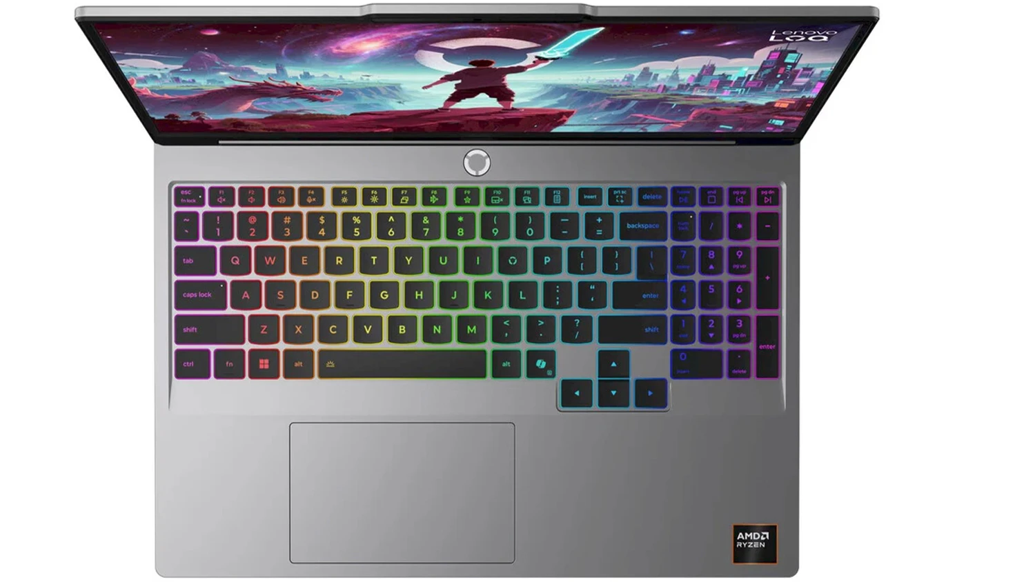 Notebook Lenovo LOQ – klávesnice