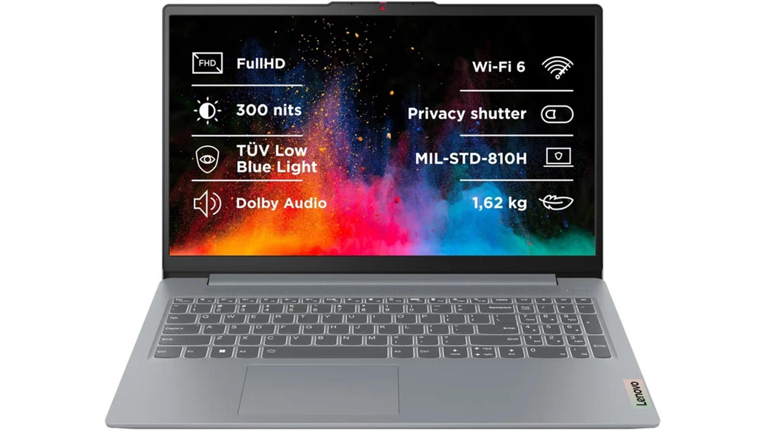 Notebook 15,6 Lenovo IdeaPad Slim 3 15AMN8 (82XQ01ANCK) sivý