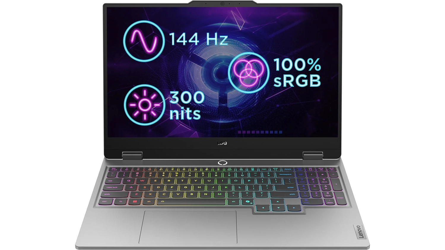 Notebook 15,6 Lenovo LOQ 15IRX10 (83JE01C5CK) světle &scaron;ed&yacute;
