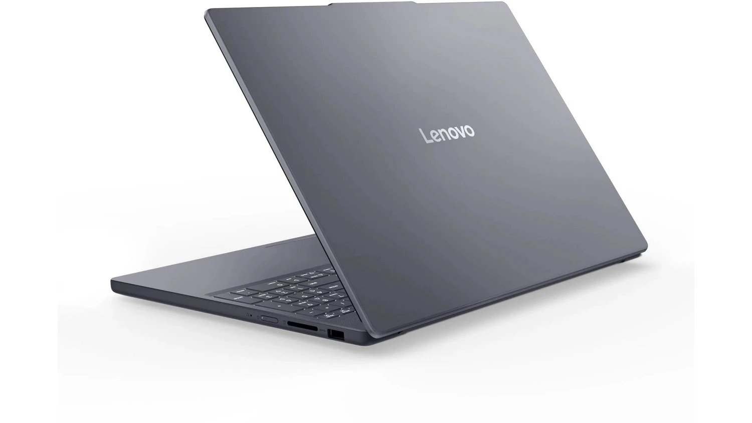Notebook Lenovo IdeaPad Slim 3 &ndash; pohled na displej notebooku