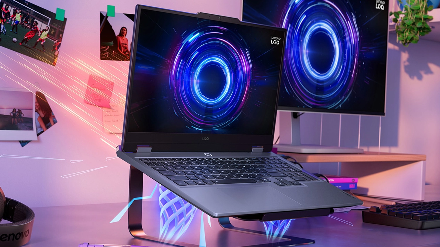 Hern&yacute; notebook LOQ ESSENTIAL 15ARP10E &ndash; vizualiz&aacute;cia chladenia
