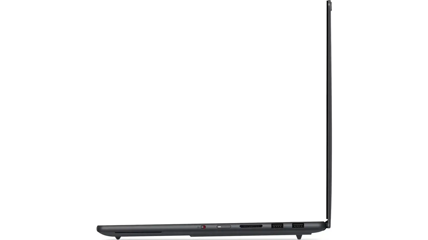 Pohled ze strany na notebook Lenovo Yoga Pro 9