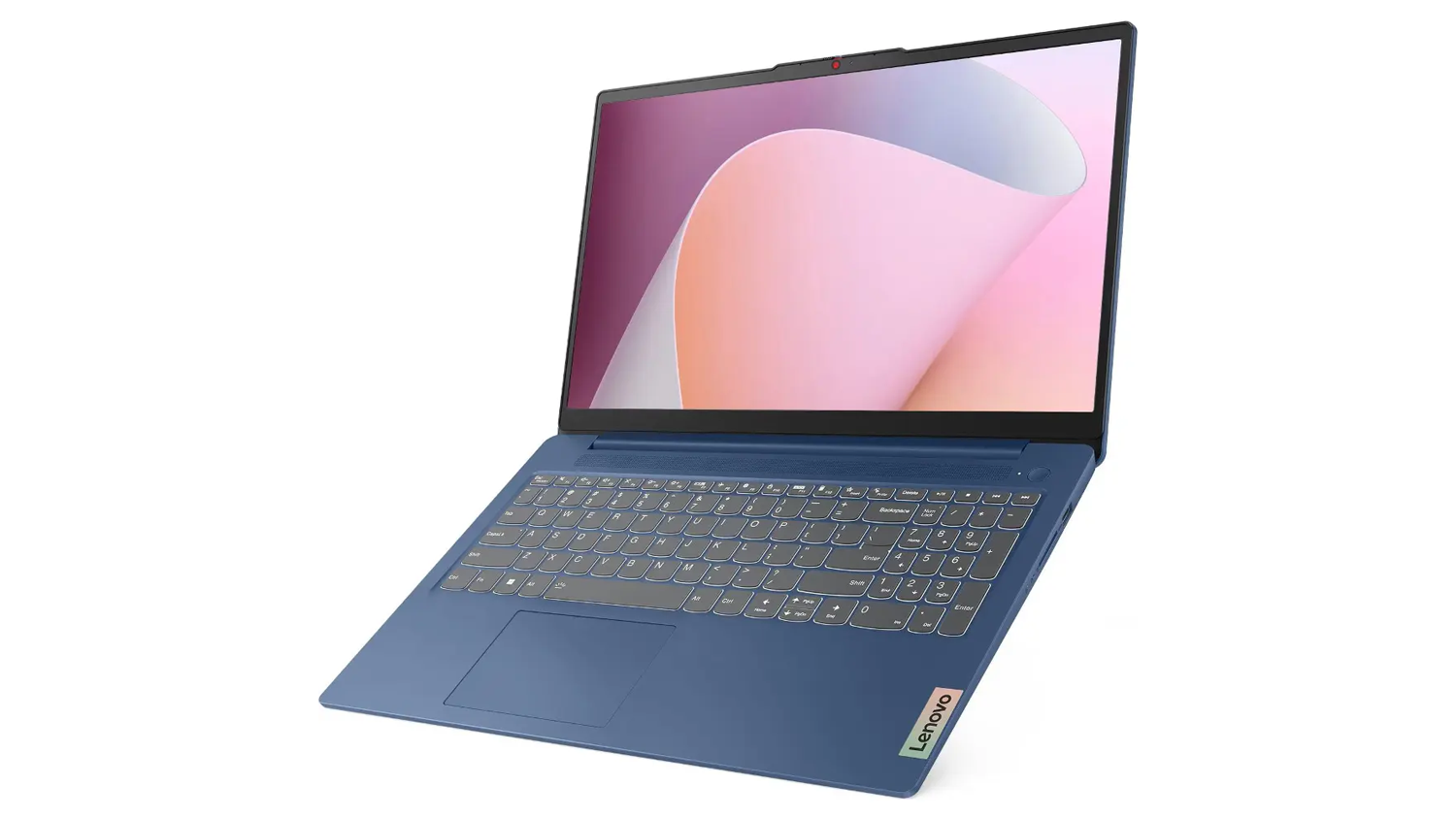 Notebook Lenovo IdeaPad Slim 3 – pohled na displej notebooku