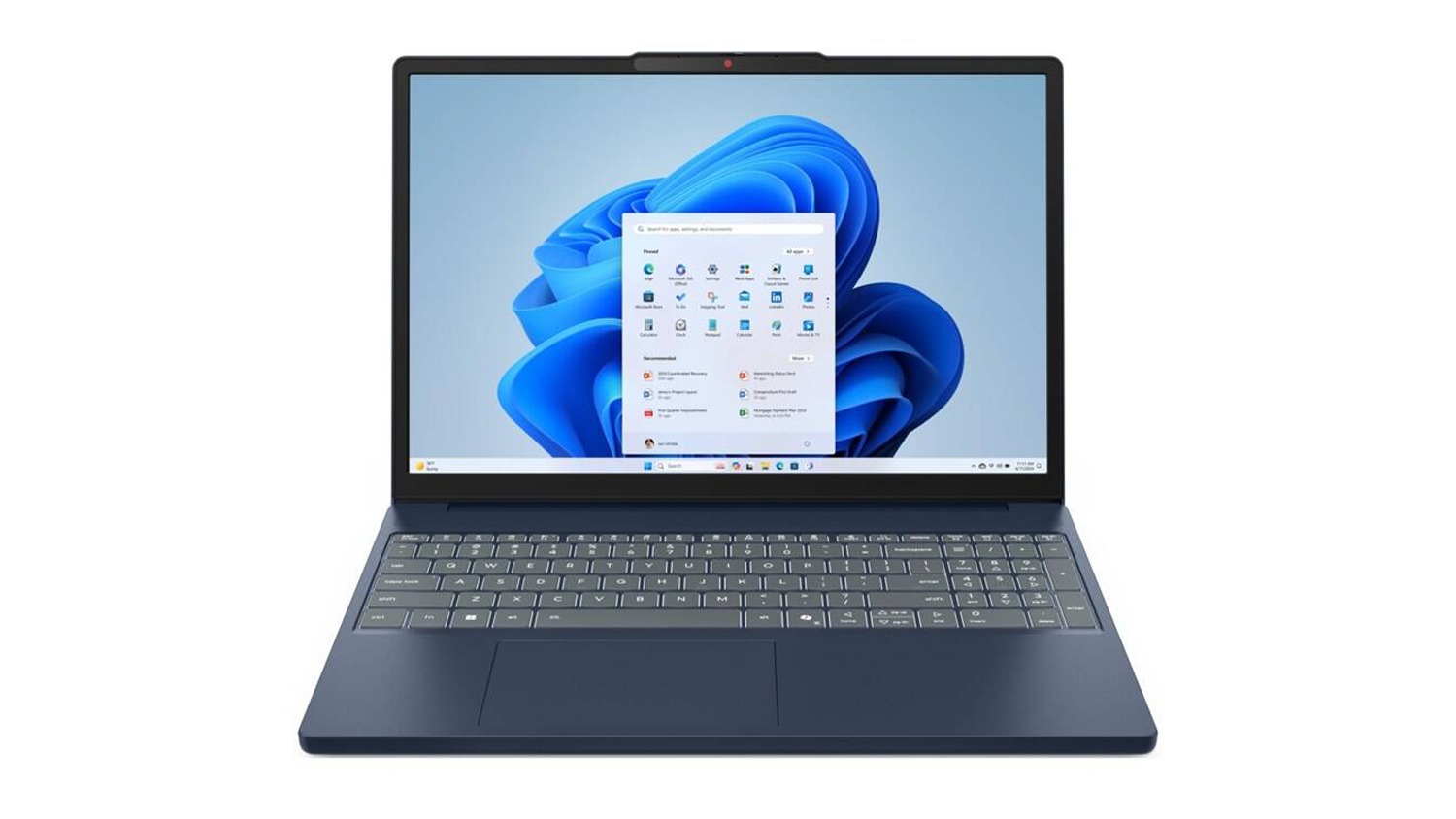 Notebook 15,3 Lenovo IdeaPad Slim 3 15IRH10 (83K101JVCK) modrý