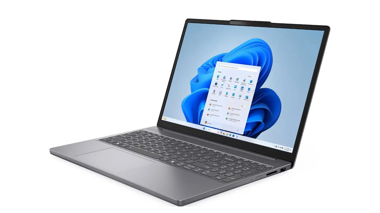 Notebook Lenovo IdeaPad Slim 3 – pohled ze strany