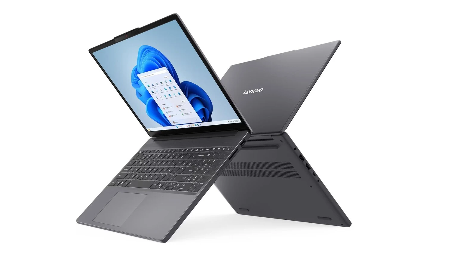 Notebook Lenovo IdeaPad Slim 3 – přední a zadní pohled