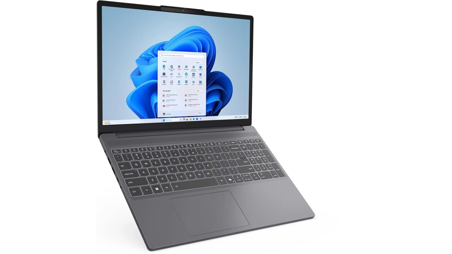 Notebook Lenovo IdeaPad Slim 3 – pohled ze strany
