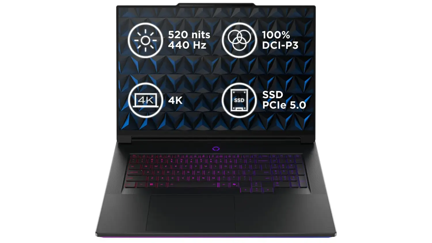 Herní notebook 18 Lenovo Legion 9 18IAX10 (83EY0087CK) černý