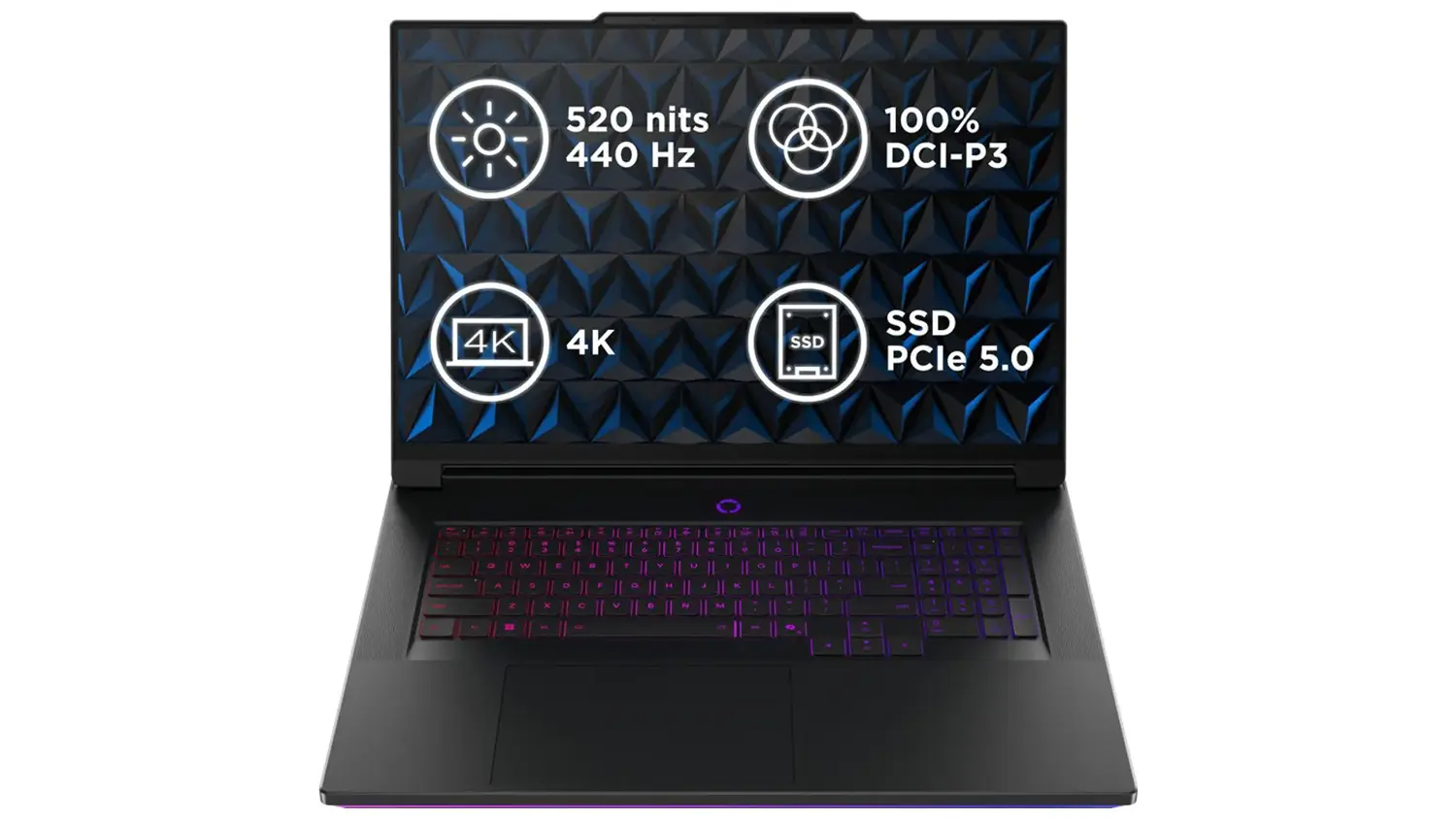 Herní notebook 18 Lenovo Legion 9 18IAX10 (83EY008BCK) černý