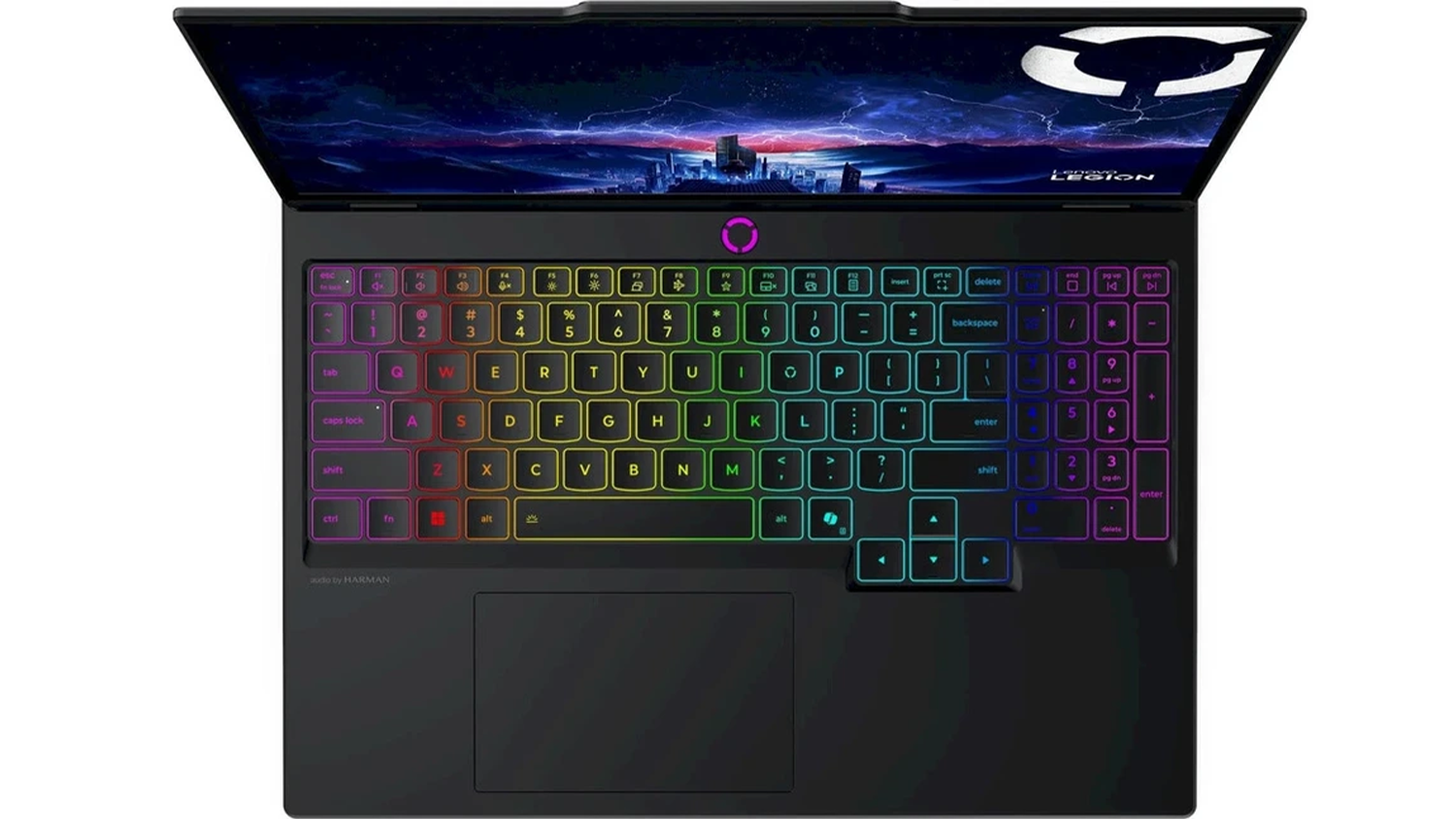 Notebook Lenovo Legion – klávesnice
