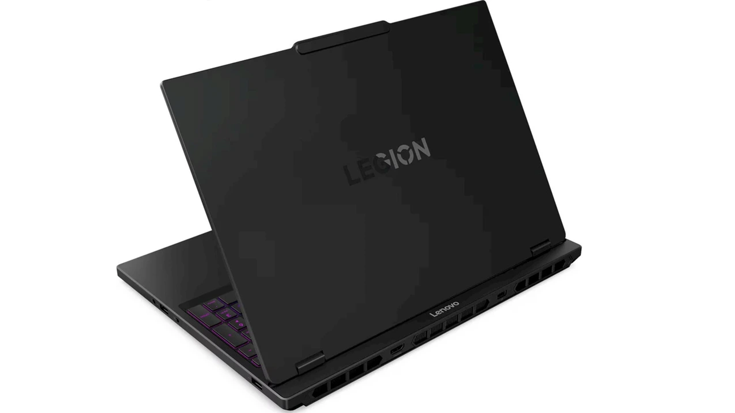 Notebook Lenovo Legion – pohled na šasi s logem