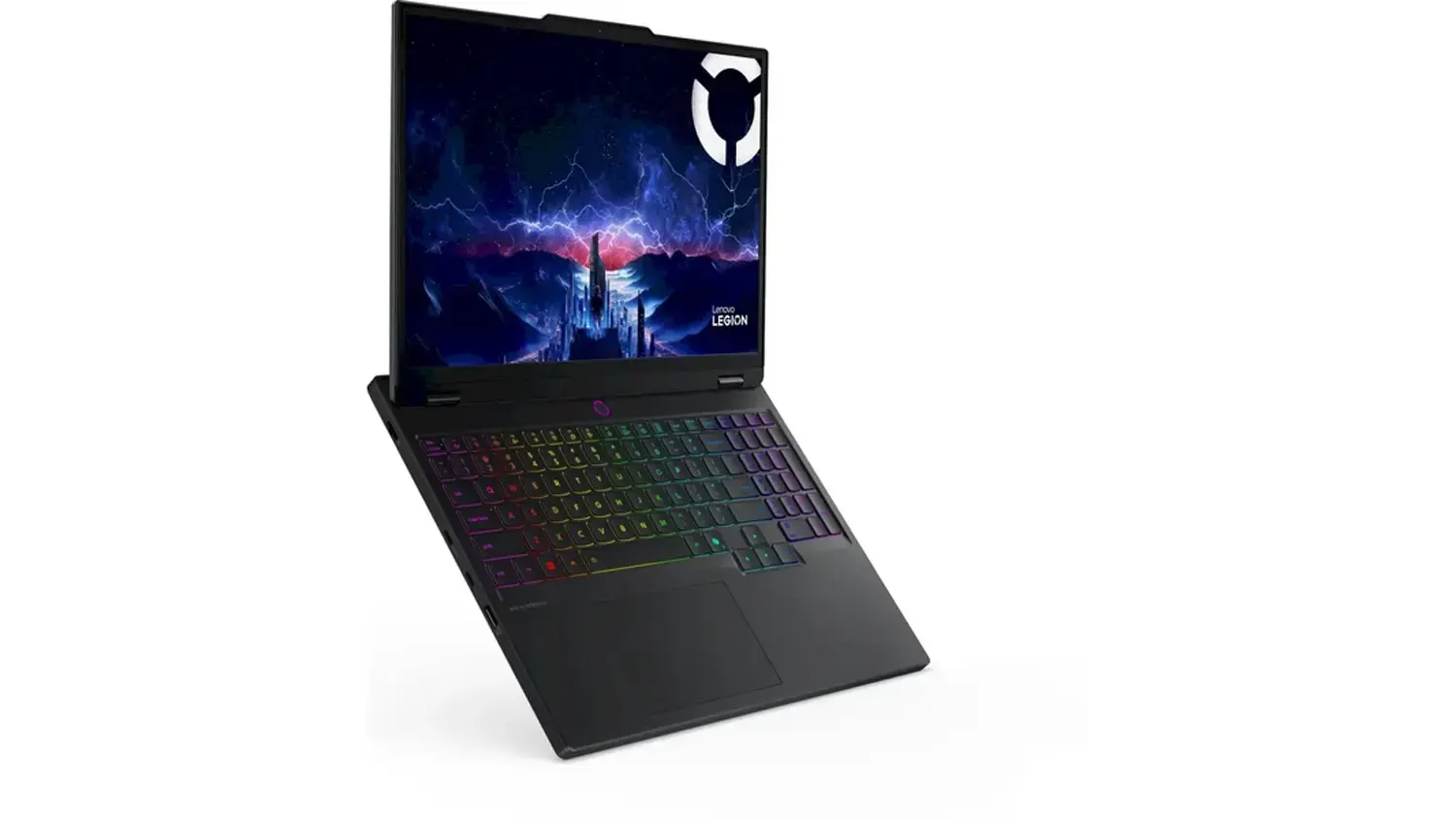 Notebook Lenovo Legion – pohled na displej zleva