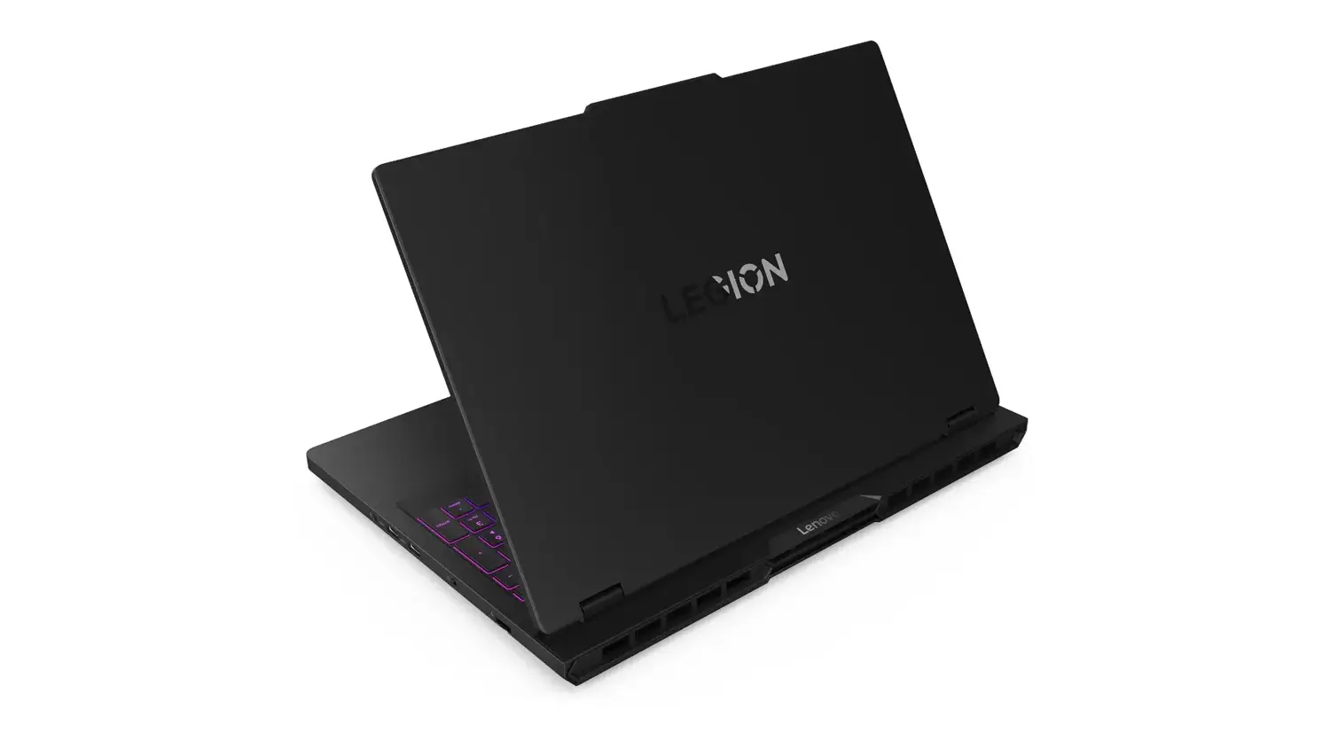 Notebook Lenovo Legion – pohled na šasi s logem