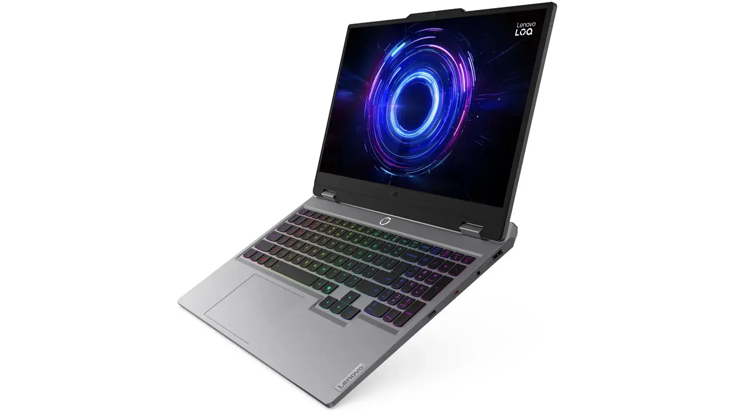 Notebook Lenovo LOQ – pohled na displej