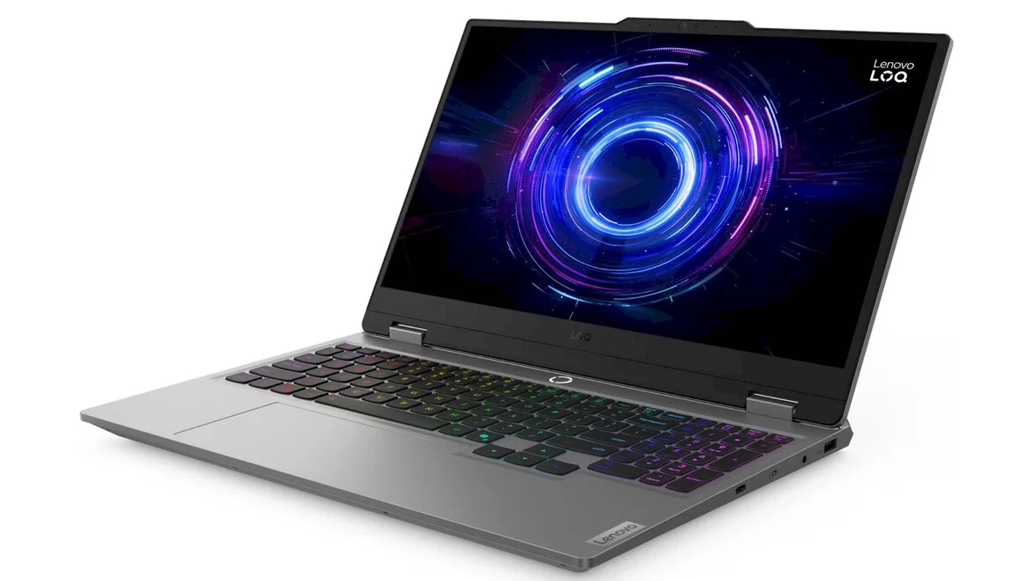 - Notebook Lenovo LOQ – náhled na displej