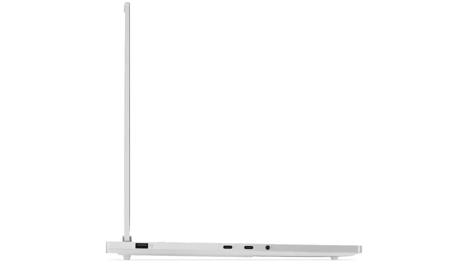 Pohled ze strany na notebook Lenovo