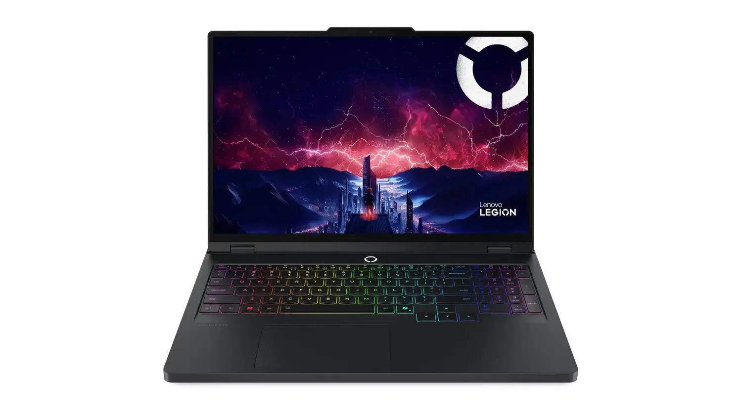 Pohľad spredu na notebook Lenovo