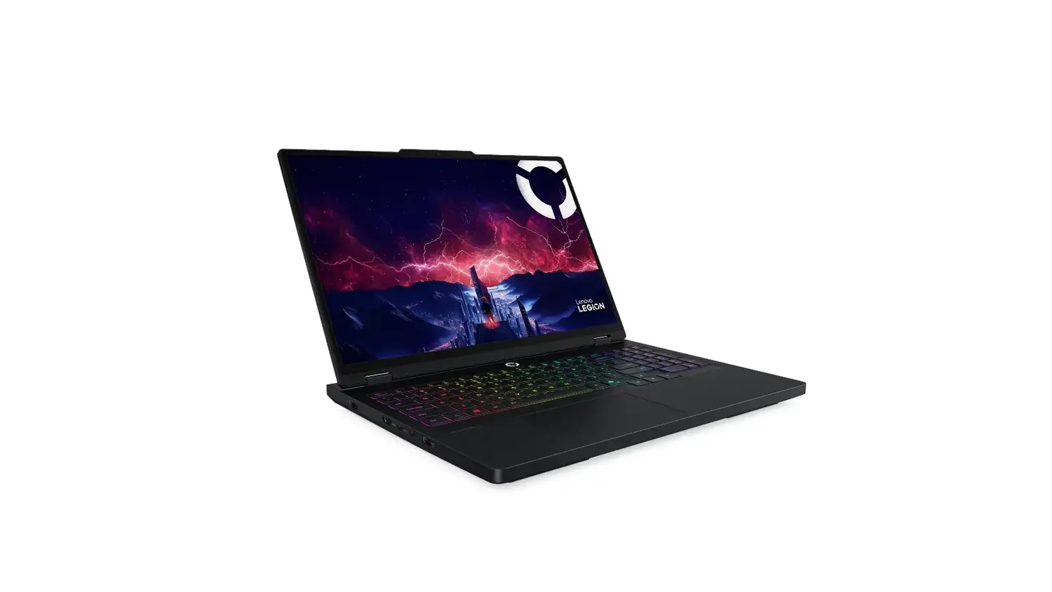 Pohled &scaron;ikmo zepředu na notebook Lenovo Legion Pro 5 16ADR10