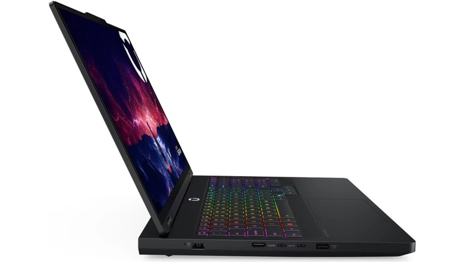 Pohled ze strany na notebook Lenovo Legion Pro 5