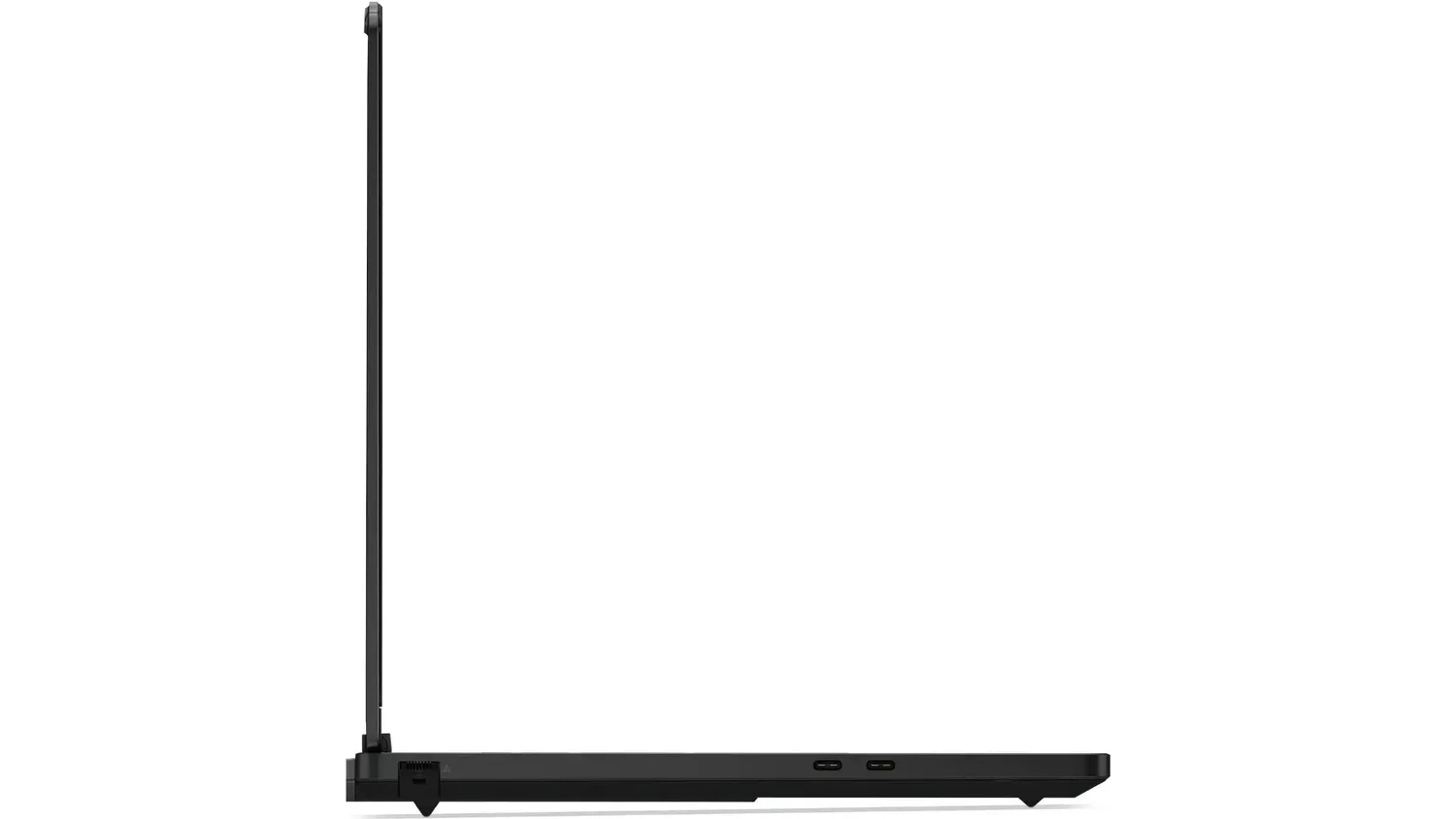 Pohled ze strany na notebook Lenovo Legion 5