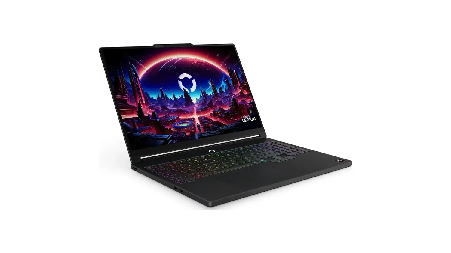 Pohled &scaron;ikmo zepředu na notebook Lenovo Legion 5