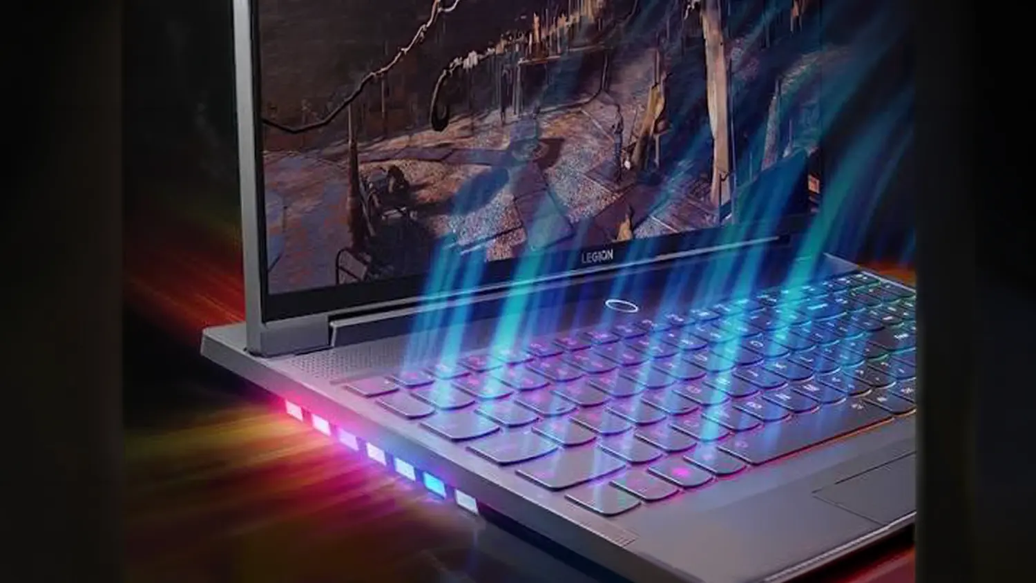 Ukázka chlazení notebooku Lenovo