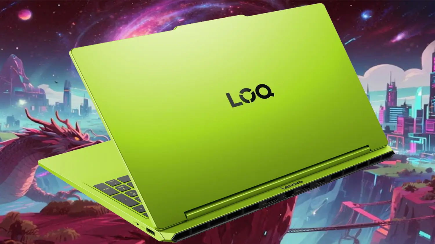 Hern&iacute; pozad&iacute; s notebookem Lenovo