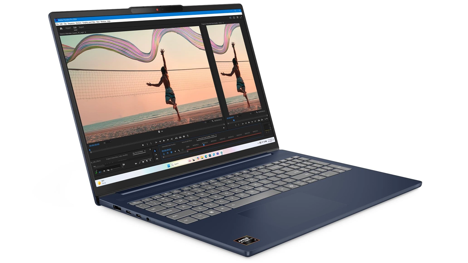 Notebook Lenovo IdeaPad Slim 5, pohled zboku