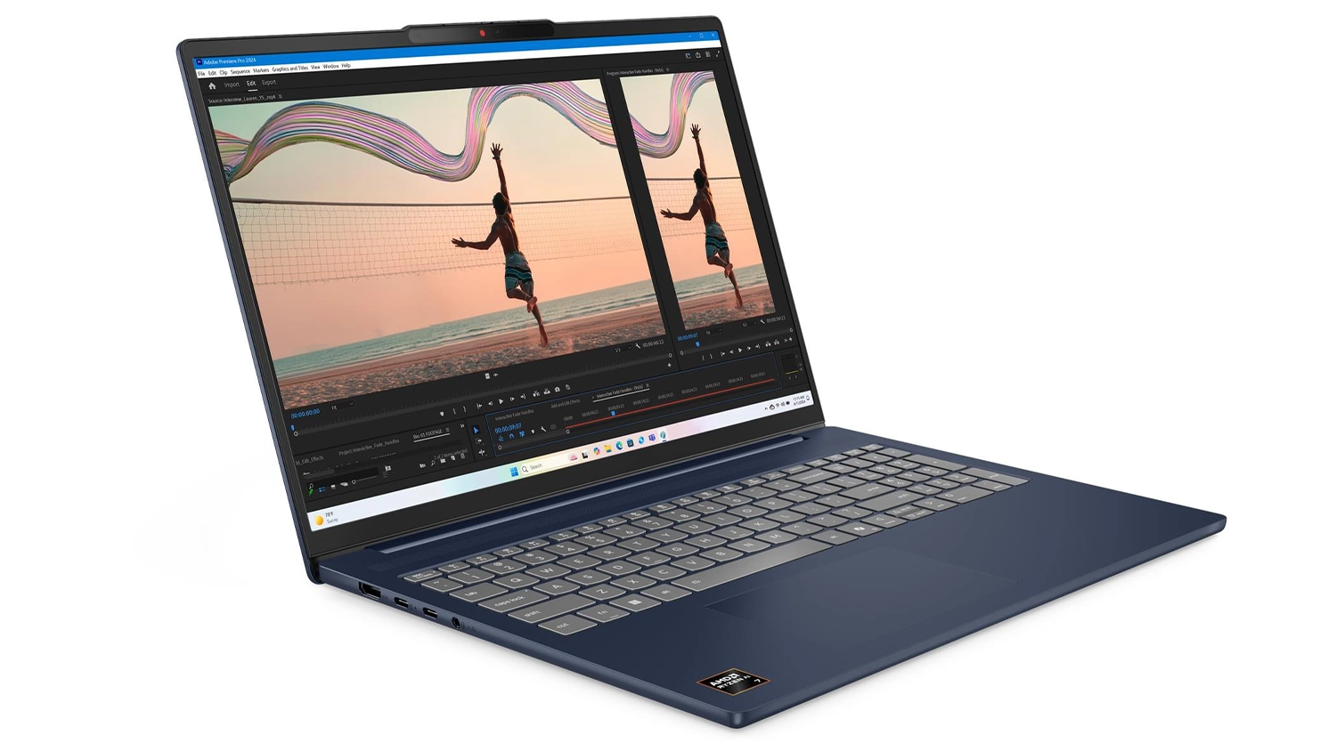Notebook Lenovo IdeaPad Slim 5, pohled zboku