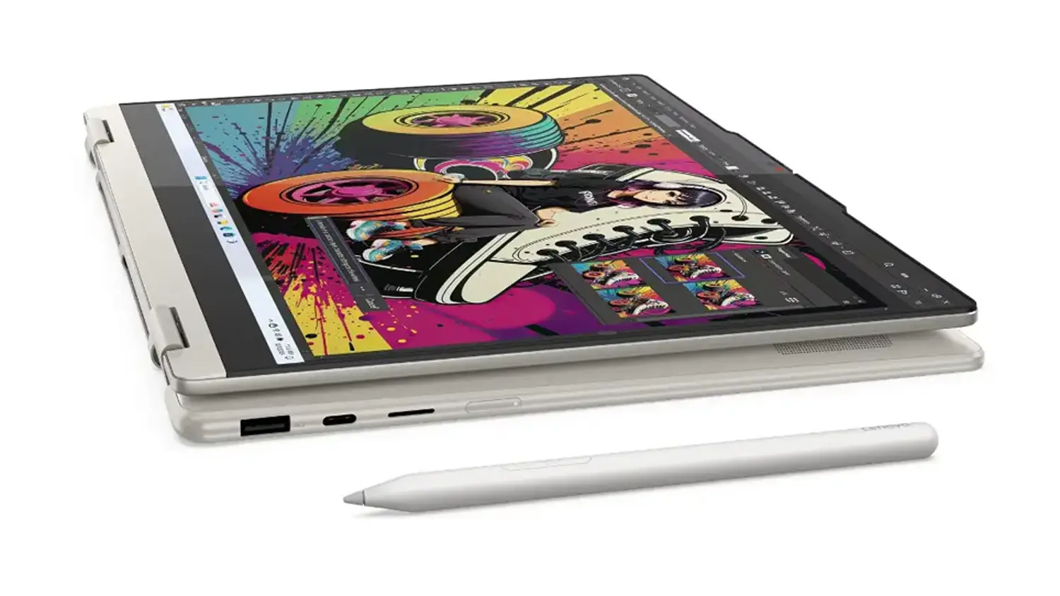 Notebook Lenovo Yoga 7 2-in1 jako tablet