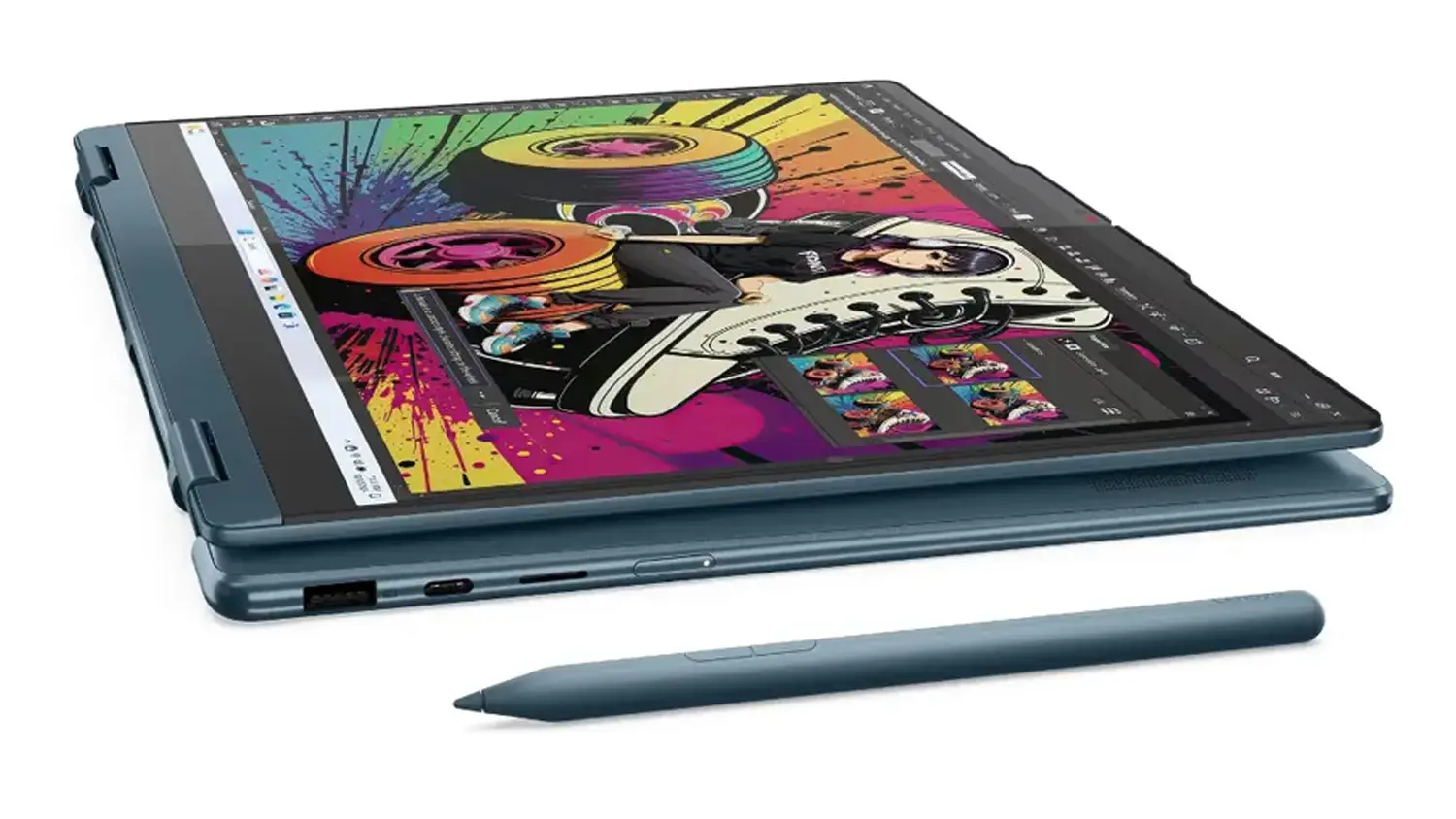 Notebook Lenovo Yoga 7 2-in1 jako tablet