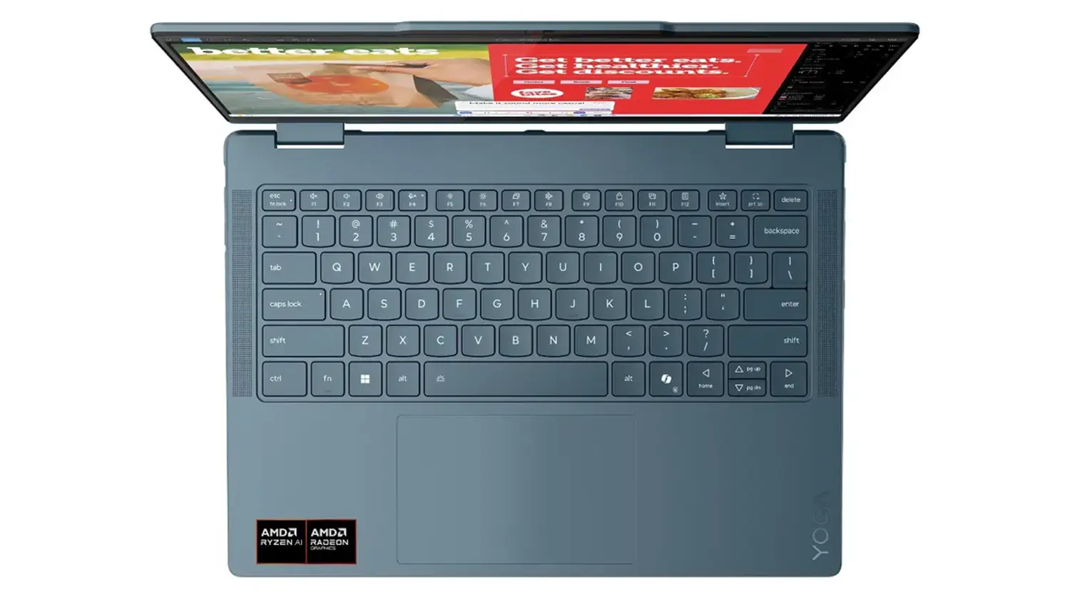 Porty notebooku Lenovo Yoga 7 2-in1