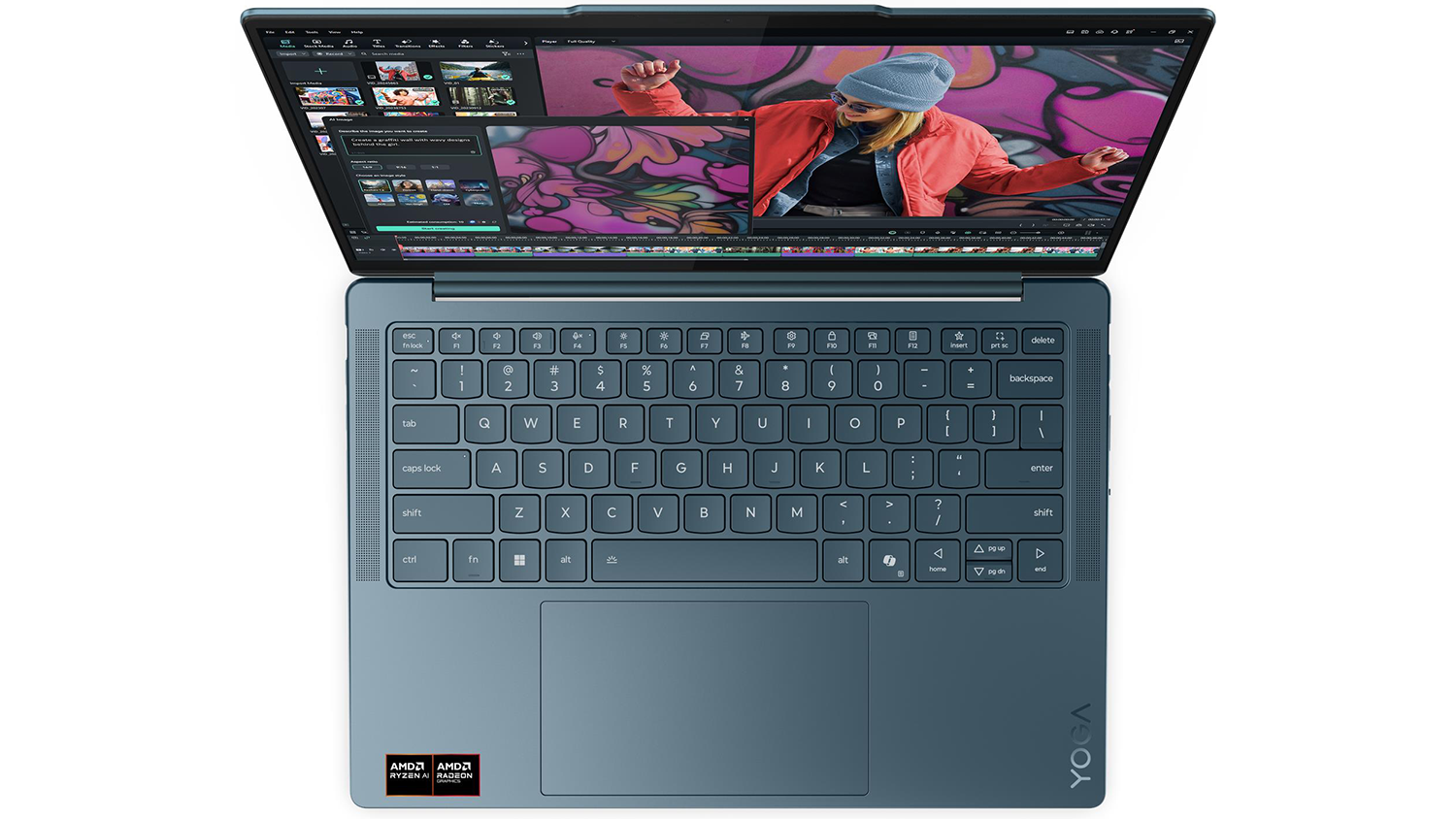 Kl&aacute;vesnice notebooku Lenovo Yoga Slim 7