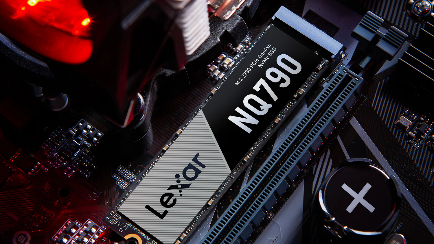 SSD disk Lexar NQ790 nainstalovaný v počítači
