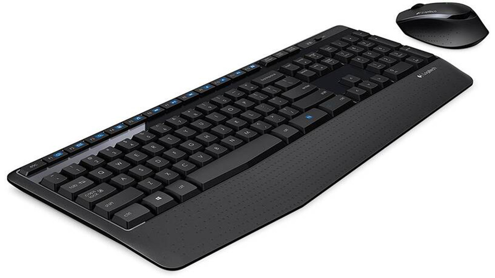 Bezdrátová klávesnice a myš Logitech MK345 se vyznačují odolnou konstrukcí s ochranou proti polití.