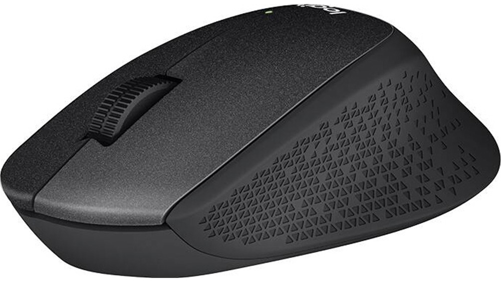 Myš Logitech Silent Plus M330 se vyznačuje ergonomickým tvarem a bezdrátovým provedením.