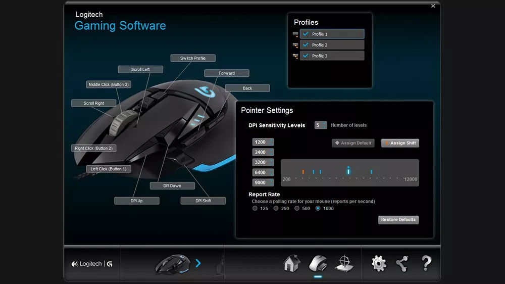 LOGITECH G502 Hero LightSync