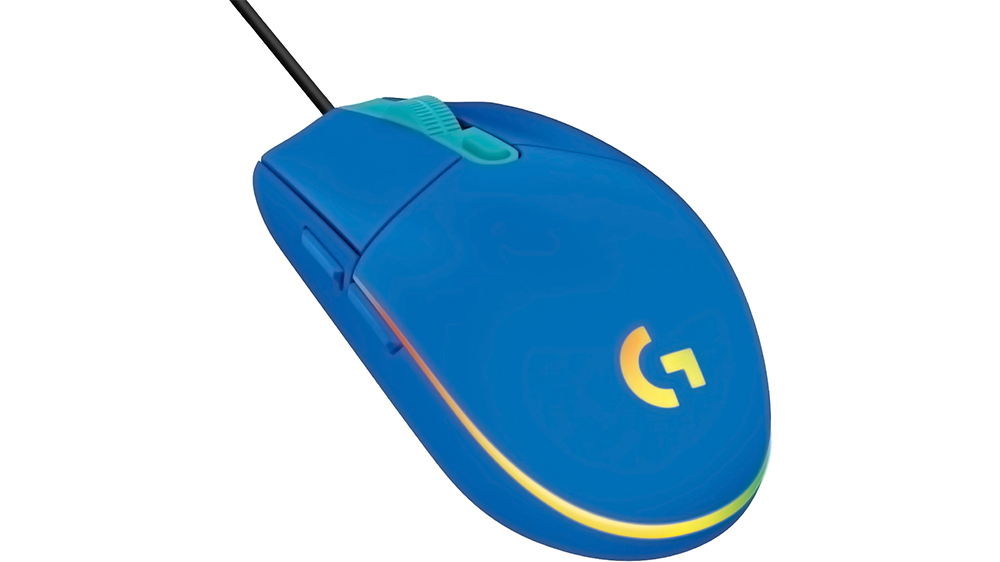 My&scaron; Logitech g203 Lightsync modr&aacute;
