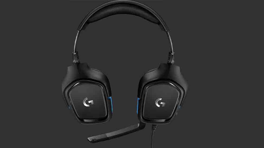 Herní sluchátka Logitech G432 7.1, rozložené_03