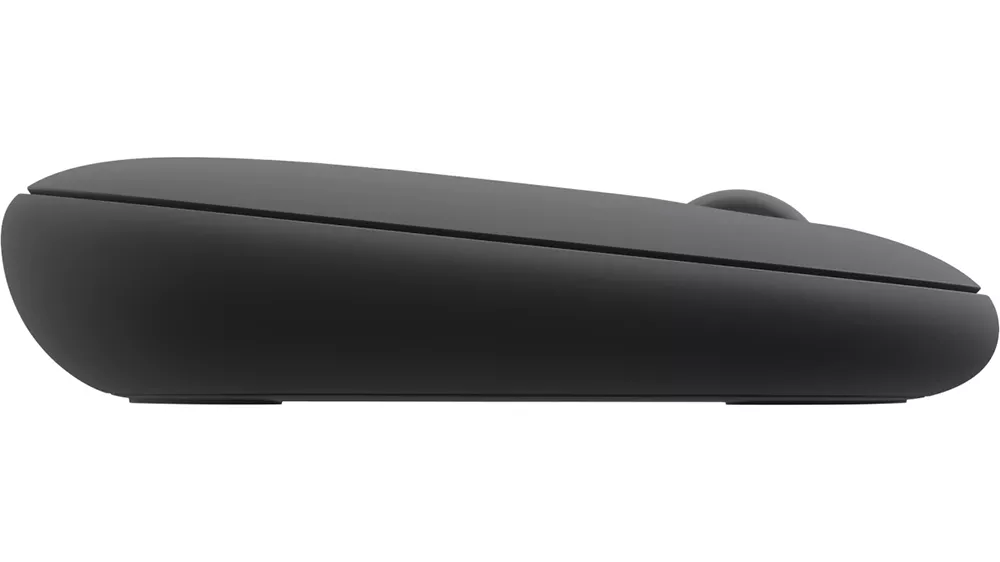 Myš Logitech Pebble Mouse 2 M350s s ukážkou možností prispôsobenia pomocou aplikácie Logi Options+