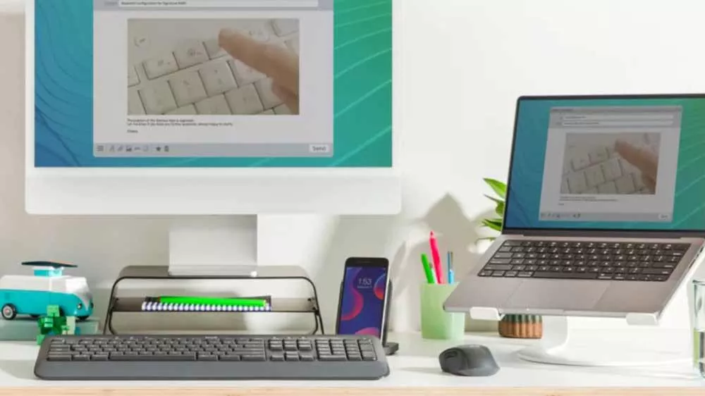 Pracovní prostředí s klávesnicí Logitech Signature K650_04
