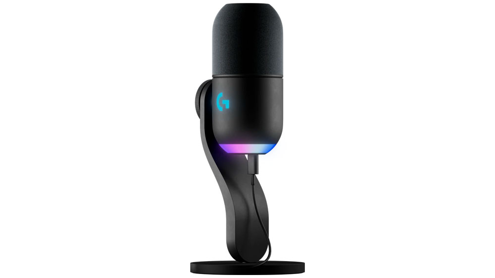 Mikrofon RGB s LIGHTSYNC LOGITECH Yeti GX Black