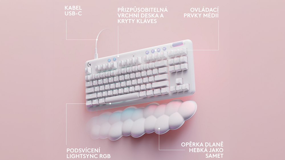 Herní klávesnice LOGITECH G713