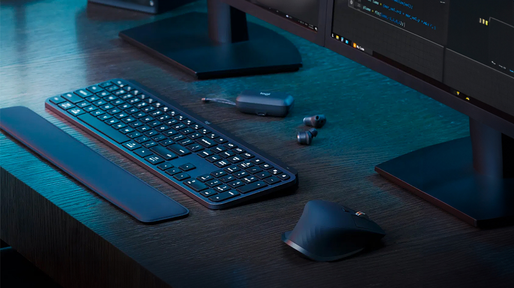 Bezdrátová klávesnice LOGITECH MX Keys S US GRAPHITE