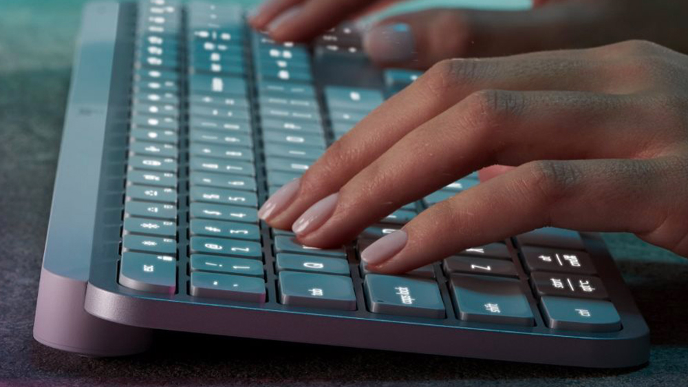 Bezdrátová klávesnice LOGITECH MX Keys S US GRAPHITE