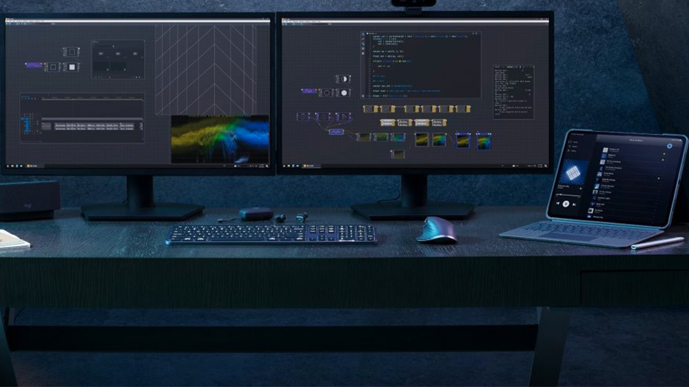 Bezdrátová klávesnice LOGITECH MX Keys S US GRAPHITE
