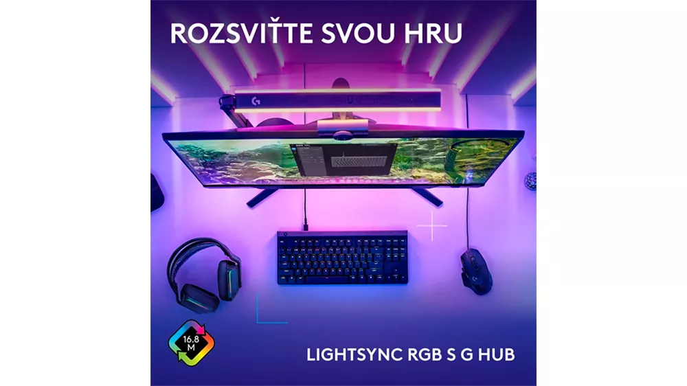 Detail na klávesnici s technologií LIGHTSYNC RGB_02