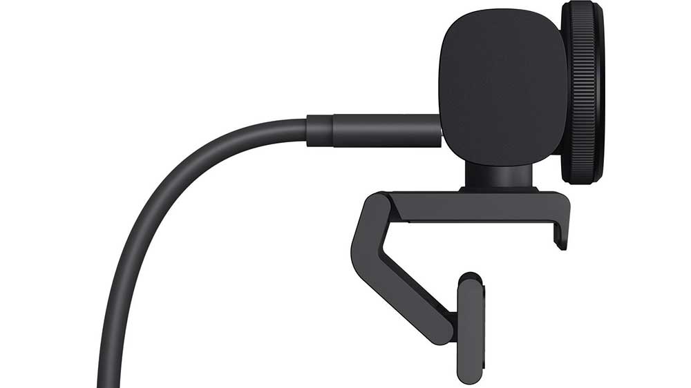 Webkamera Logitech MX Brio Ultra HD Black záběr ze strany_03