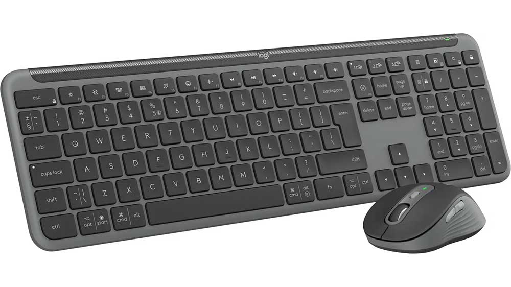 Bezdrátový set klávesnice + myš Logitech Signature Slim Combo MK950_01
